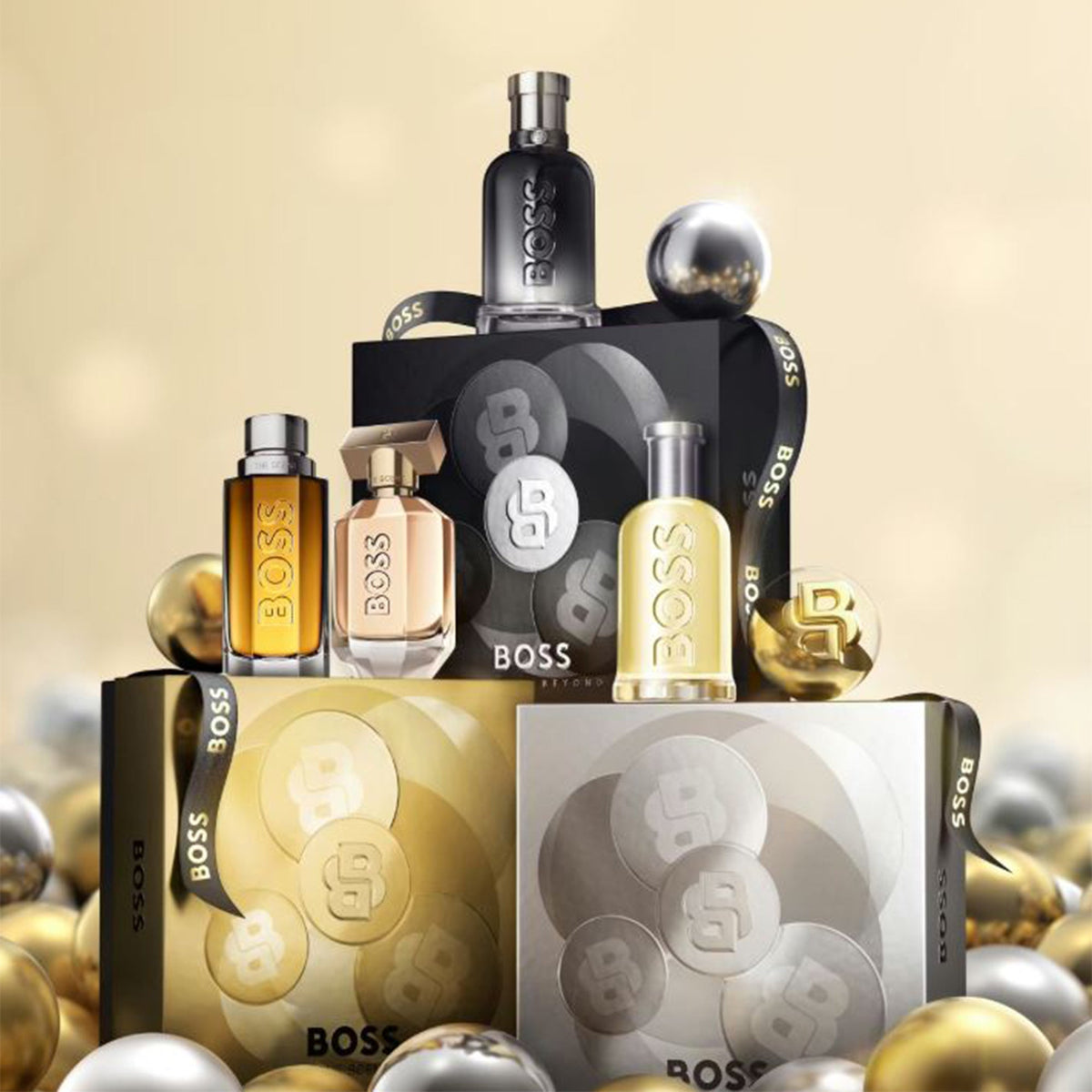 Boss Bottled Beyond Eau De Parfum 50ml & Shower Gel 100ml Gift Set - Tophatter Daily Deals