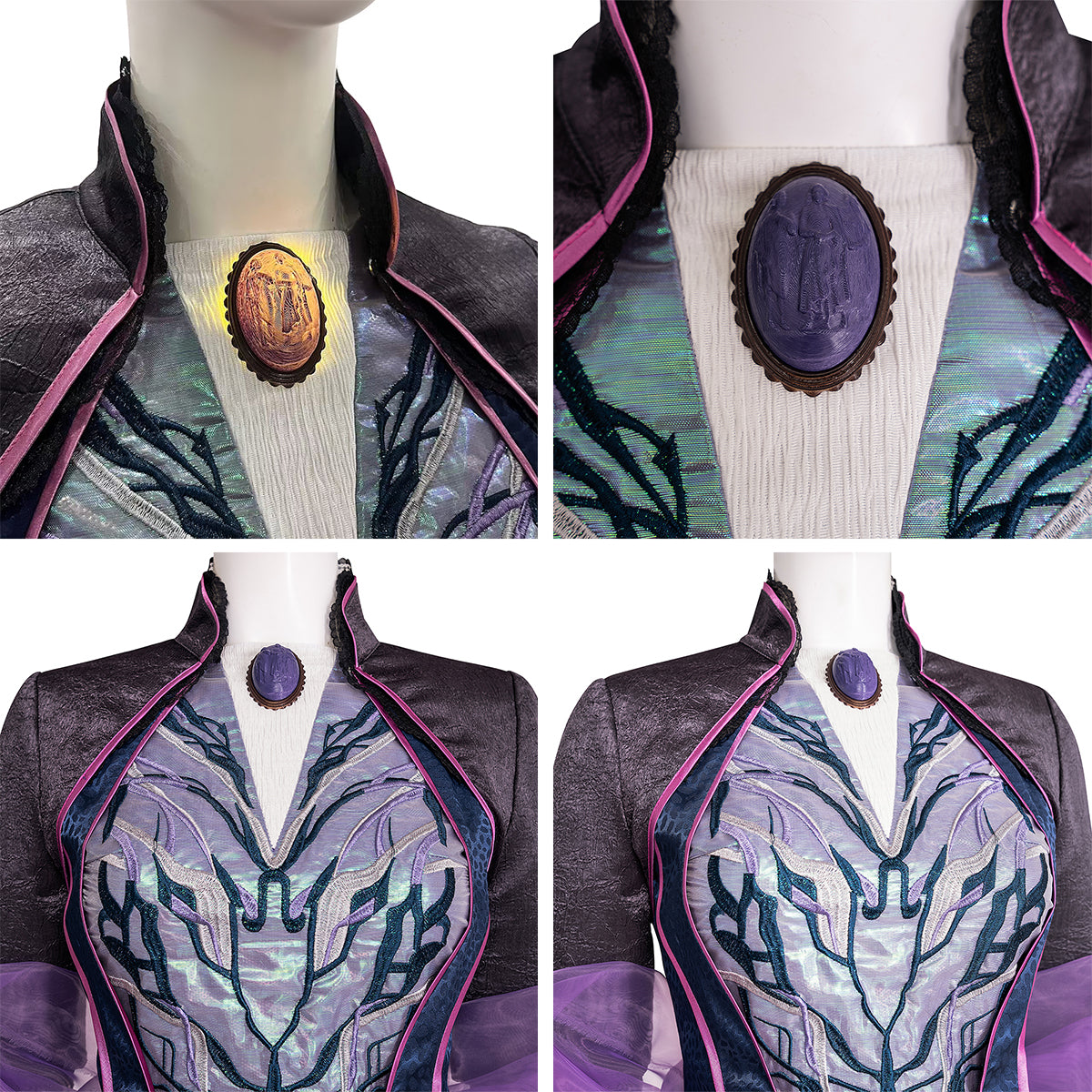 MAV Agatha All Along Ghost Agatha Harkness Cosplay Costume Costume - Tophatter Daily Deals