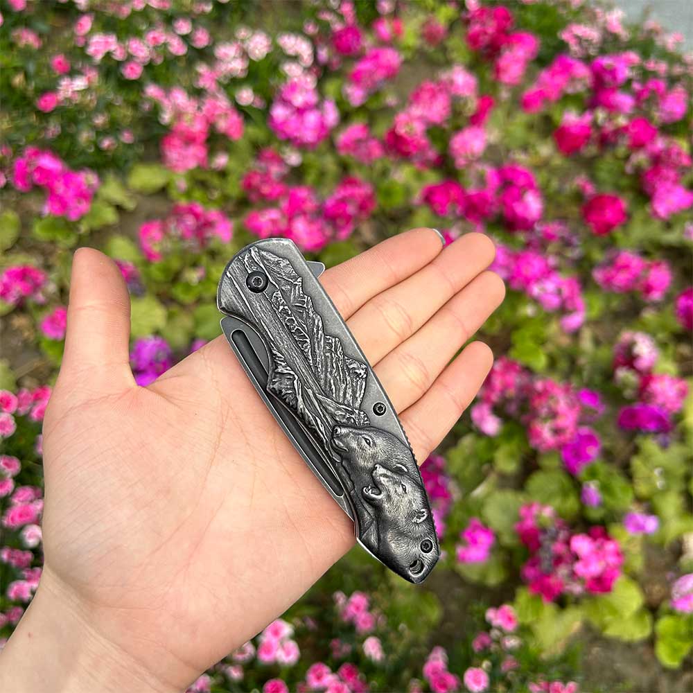 Bear Folding Knife Handy Tool - Tophatter Daily Deals