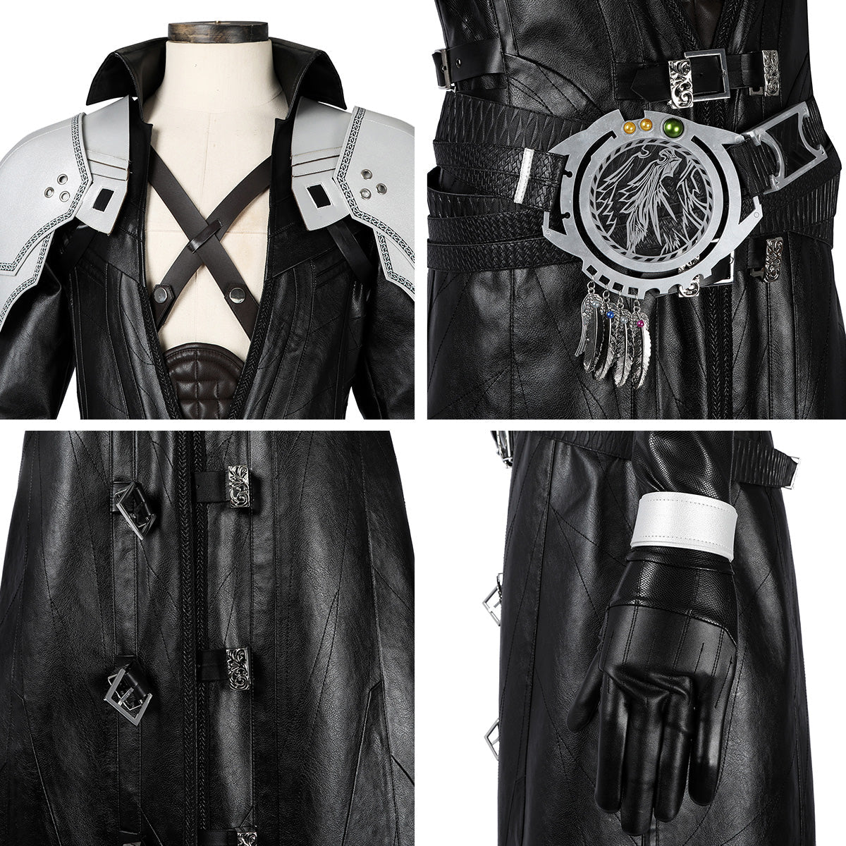 Final Fantasy VII FF7 Rebirth Sephiroth Cosplay Costume Costume - Tophatter Daily Deals