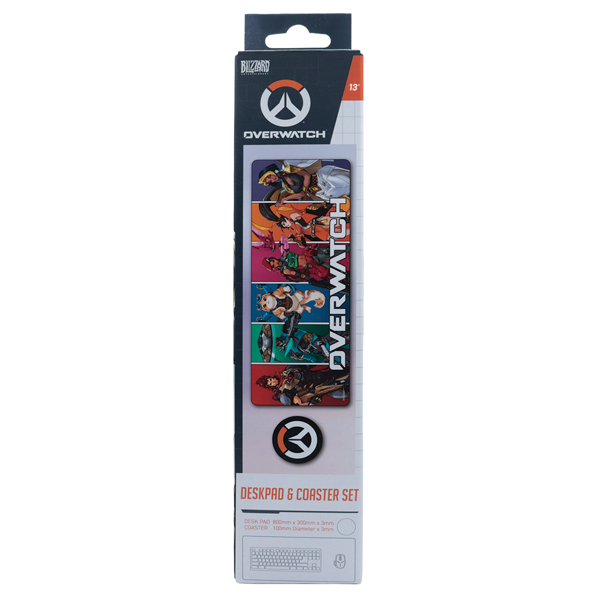 Overwatch - Desk Pad & Coaster Set Coaster - Tophatter Daily Deals