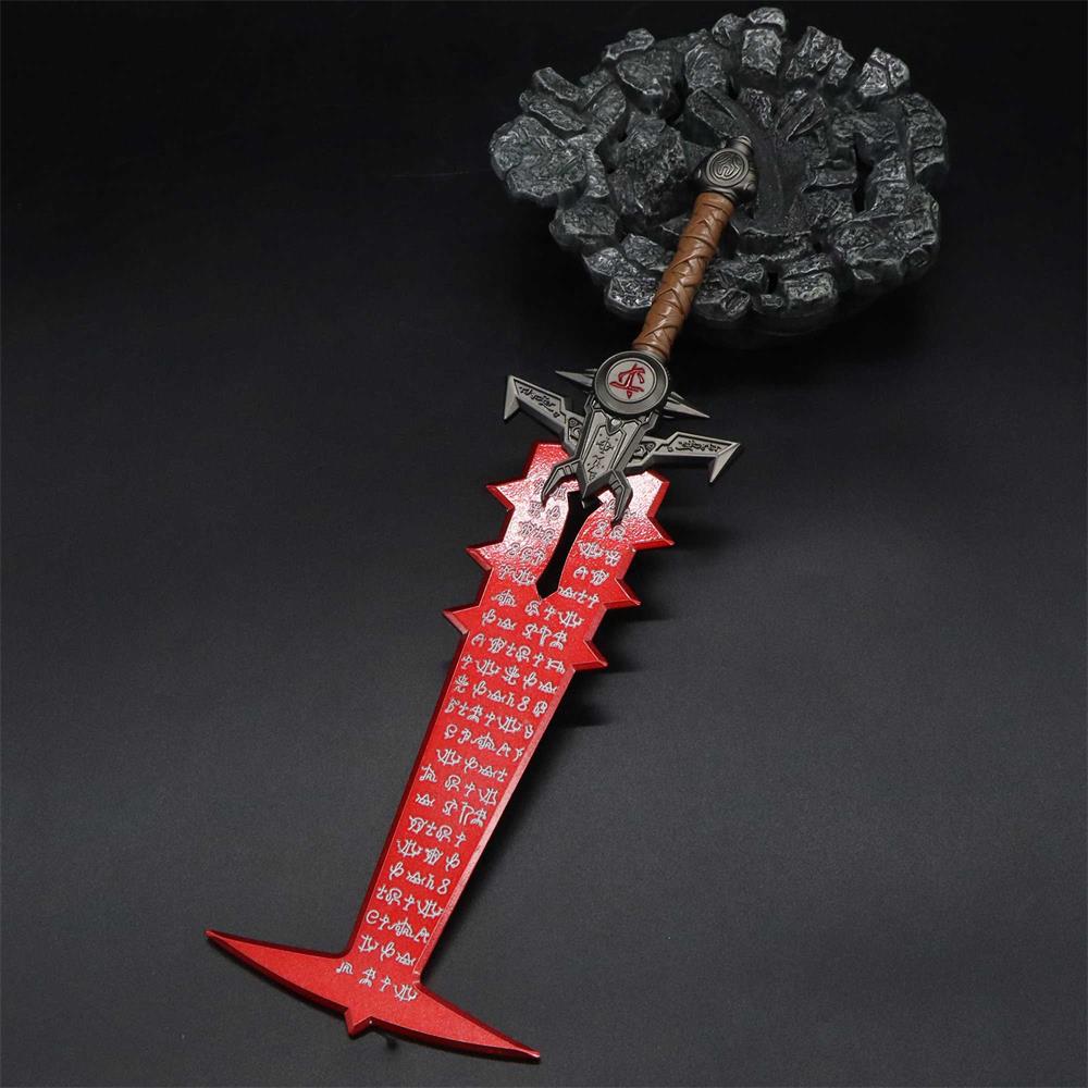 30CM Eternal Crucible Sword Blunt Metal Replica - Tophatter Daily Deals