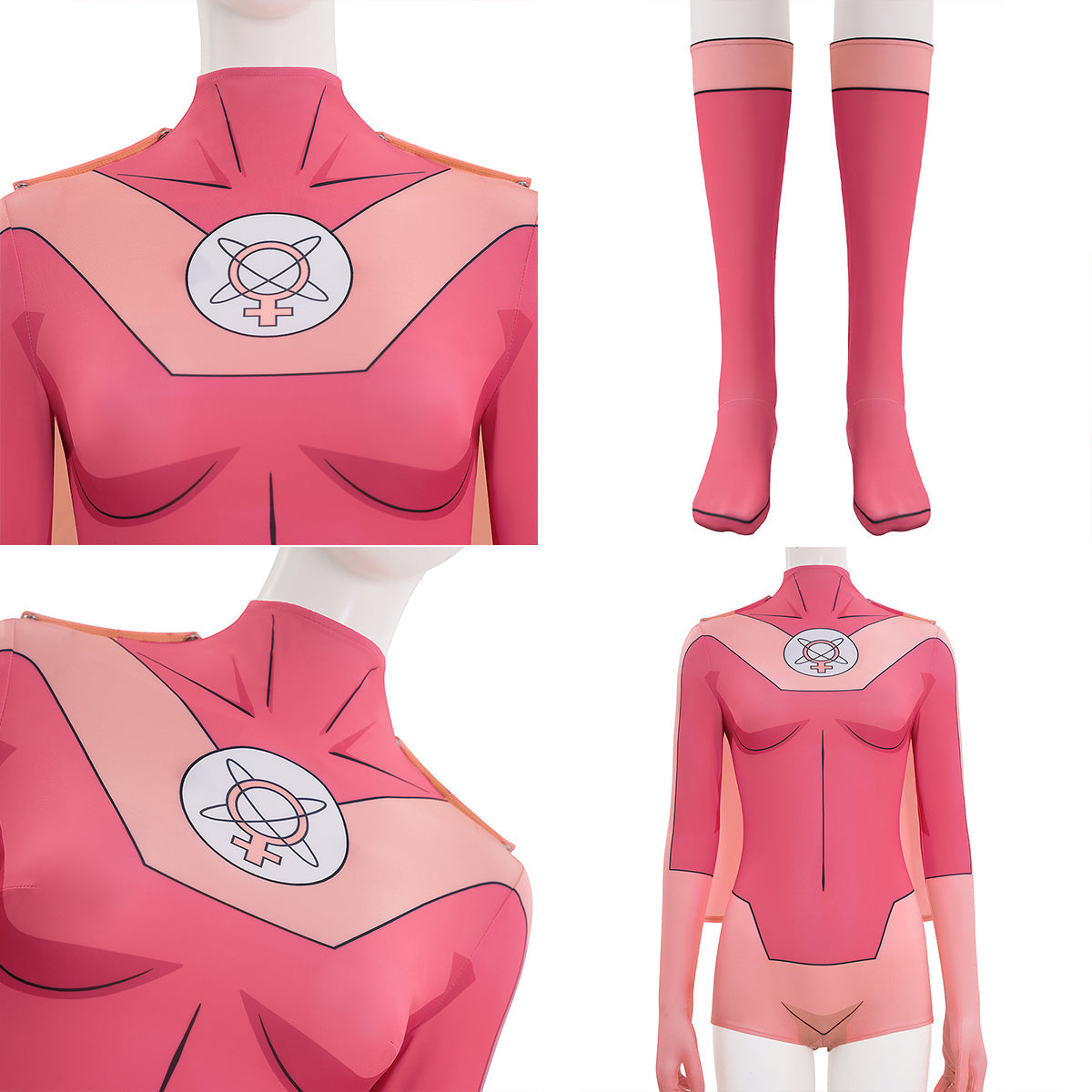 Invincible Samantha Eve Wilkins Atom Eve Cosplay Costume Costume - Tophatter Daily Deals
