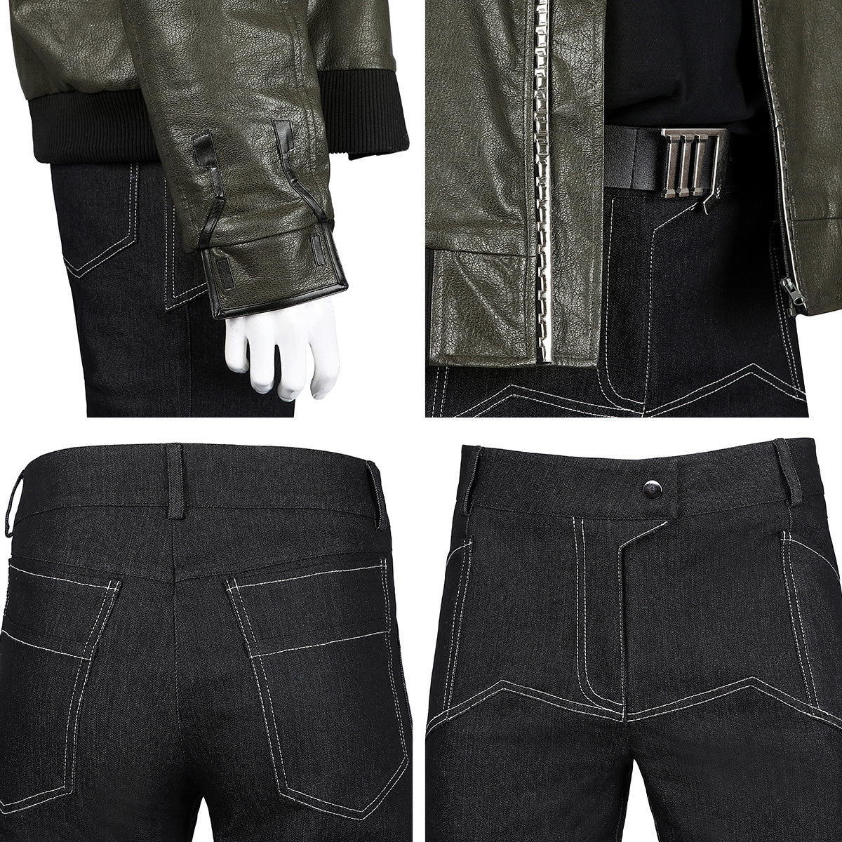 Cyberpunk 2077 Male Character Premium Edition Cosplay Costume Costume - Tophatter Daily Deals