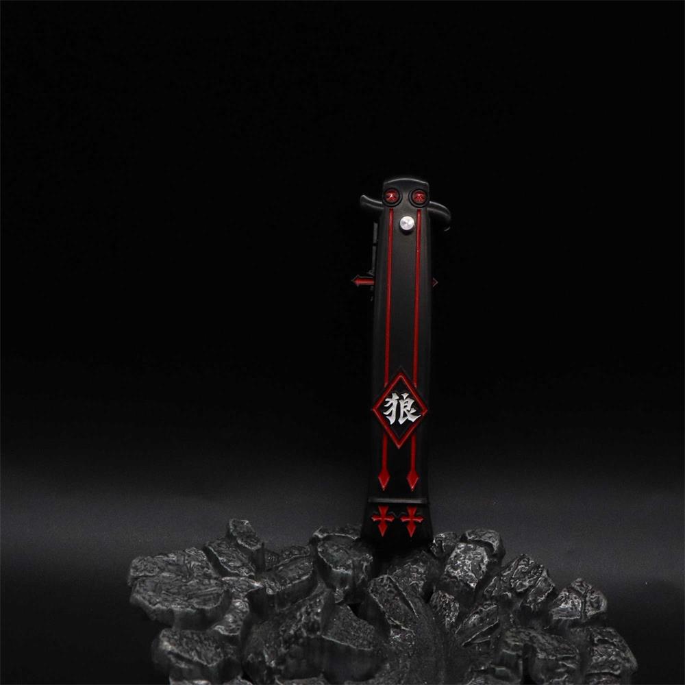 Metal Display Model Cool Collective Wolf's Gravestone - Tophatter Daily Deals