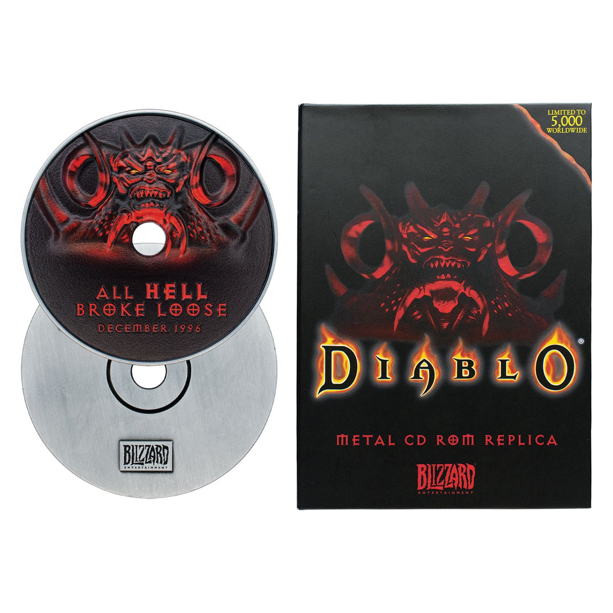Diablo - Limited Edition 30th Anniversary CD-ROM Replica Collectible Replica - Tophatter Daily Deals