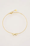 Figure 8 Lobster Clasp 925 Sterling Silver Necklace Necklaces - Tophatter Daily Deals