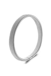 Silvery Stretchy Metal Wide Bangle Bracelets - Tophatter Daily Deals