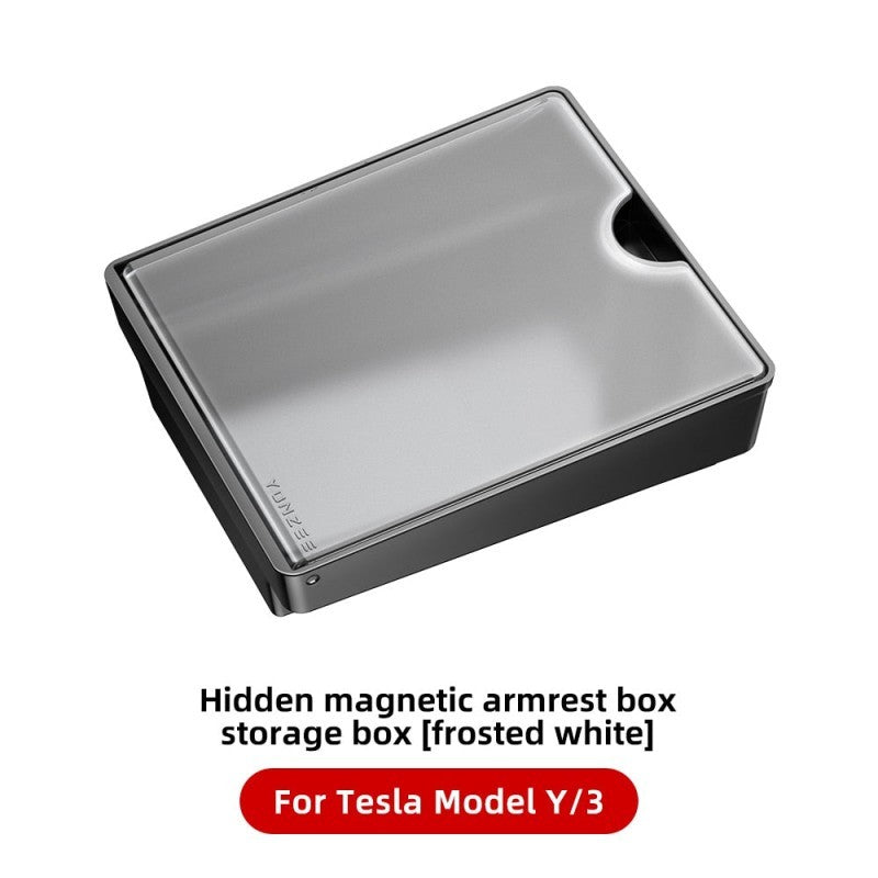 Applicable To Model3Y Central Control Armrest Storage Box 0 - Tophatter Daily Deals