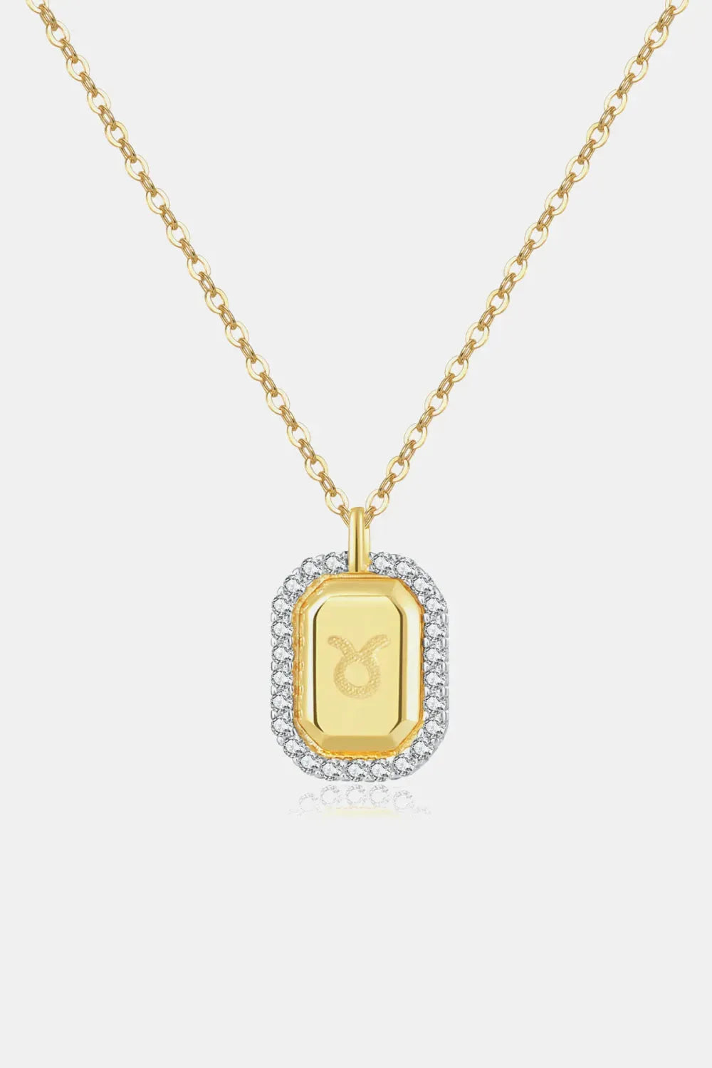 Zircon Decor Constellation Pendant Necklace Necklaces - Tophatter Daily Deals