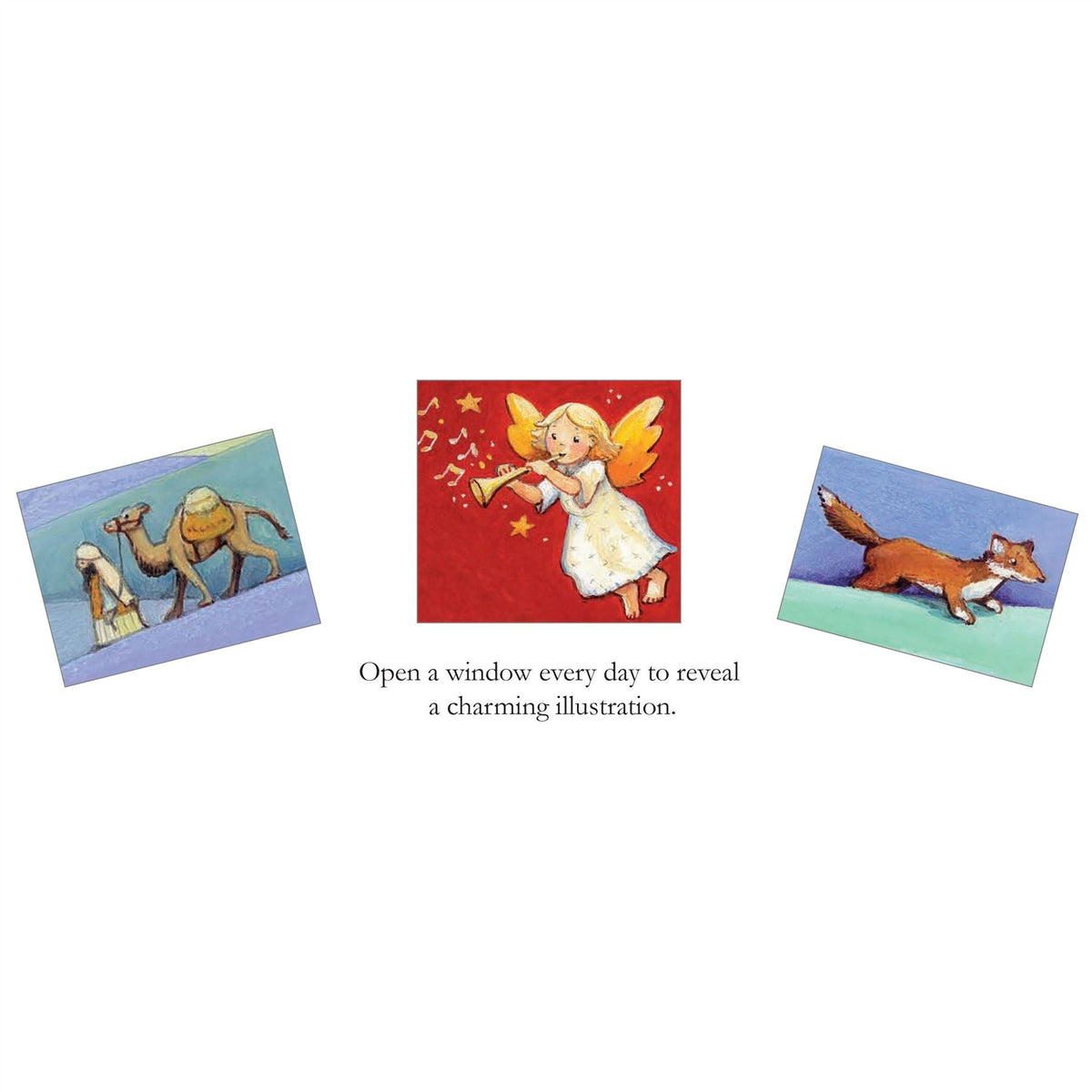 Traditional Christmas Advent Calendar | Wise Men Nativity Advent Calendar | Bethlehem Picture Advent Calendar Advent Calendar - Tophatter Daily Deals