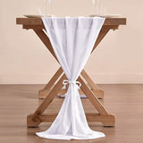 10Ft. Chiffon Table Runner Furniture & Decor - Tophatter Daily Deals