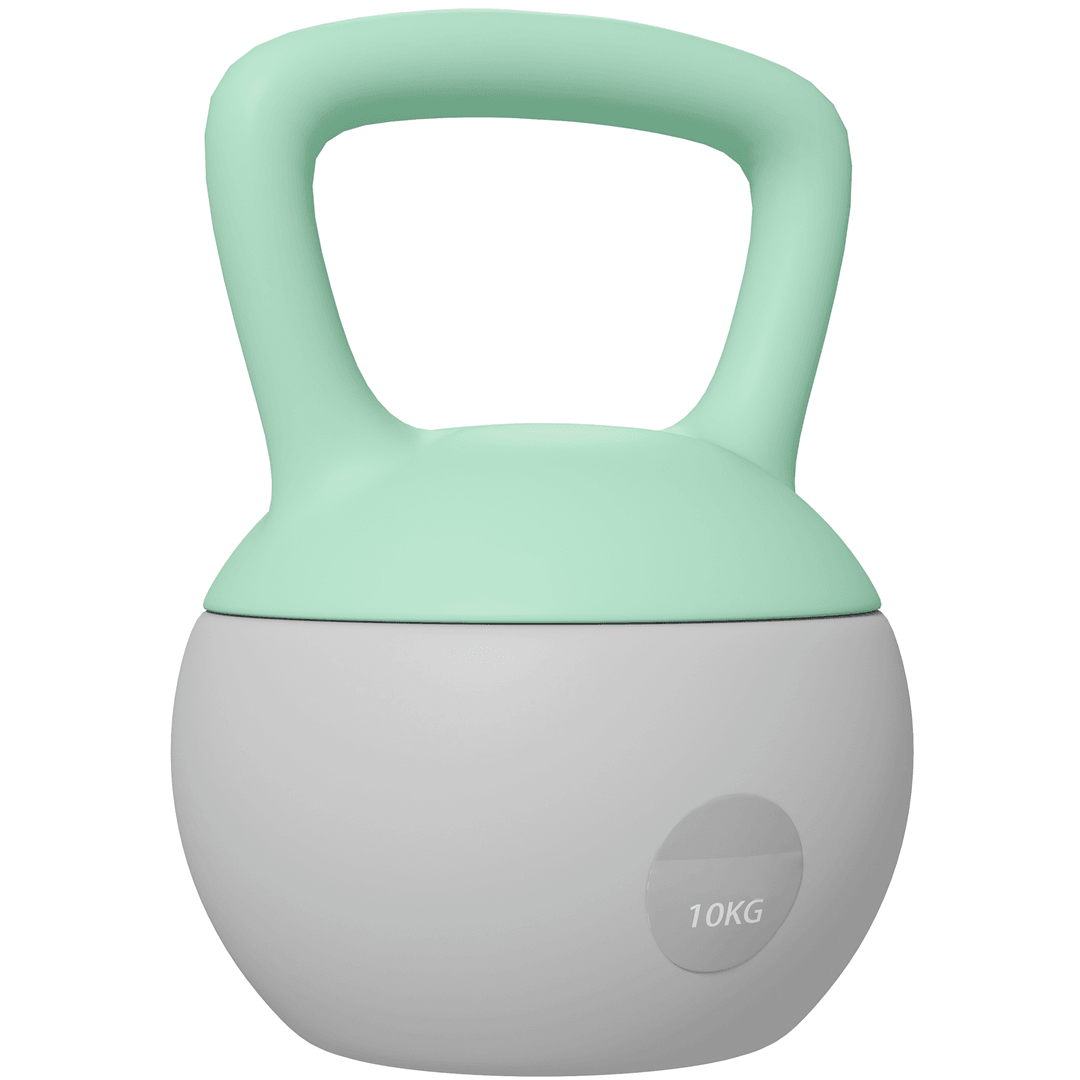 Soft Kettlebell Set - Kettlebell with Soft Body and Non-Slip Handle | Safe & Comfortable for Home & Gym Training 10 KG Kettlebell - Tophatter Daily Deals