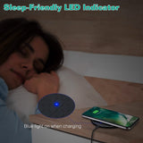 10W Qi Wireless Charger Mobile Accessories - Tophatter Daily Deals
