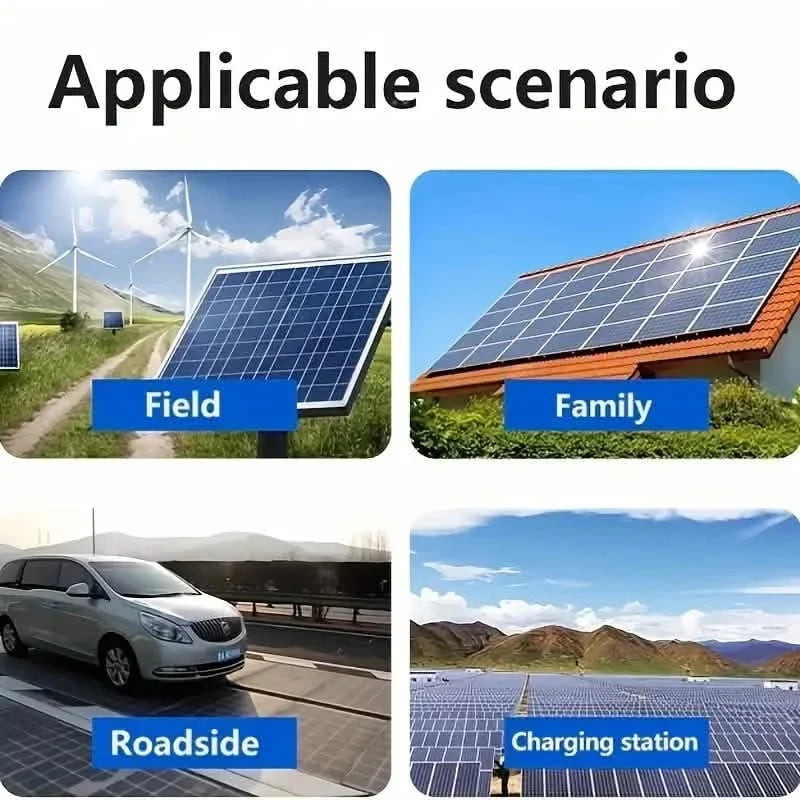 10W Solar Panel 18V Solar Cell 60A&100A Controller Solar Panels Batteries & Power Accessories - Tophatter Daily Deals