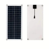 10W Solar Panel 18V Solar Cell 60A&100A Controller Solar Panels Batteries & Power Accessories - Tophatter Daily Deals
