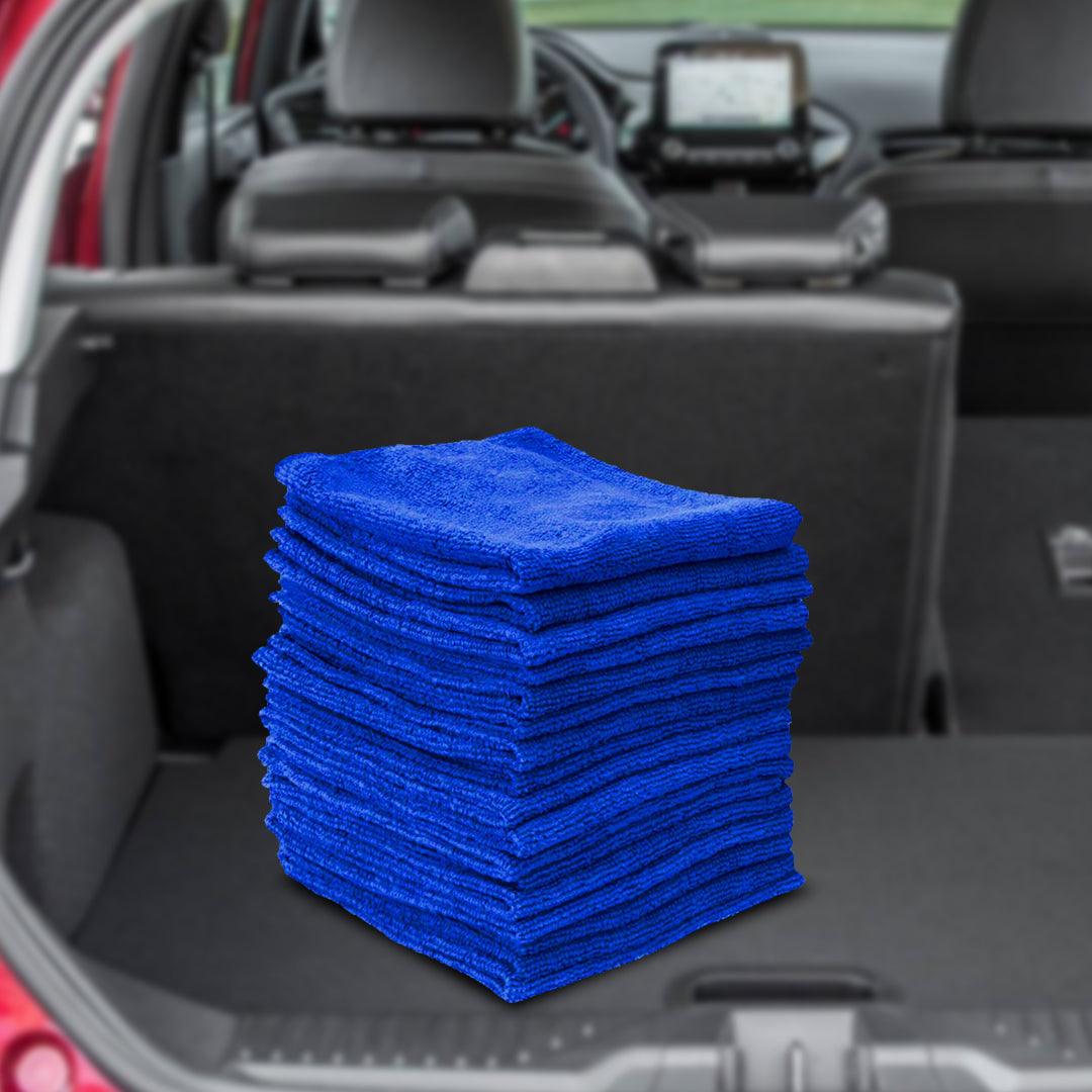 Microfiber Towel for Car - 10 X Large Microfibre Cleaning Auto Car Detailing Soft Cloths Wash Towel Duster Apparel & Accessories - Tophatter Daily Deals