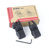 MGPCQB ARMOR GEN1 BACKUP SIGHT - OPTICAL VERSION - Tophatter's Army Deals OPTICS & SCOPES - Tophatter Daily Deals