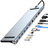 11-in-1 Dock USB C Hub USB Hub - Tophatter Daily Deals