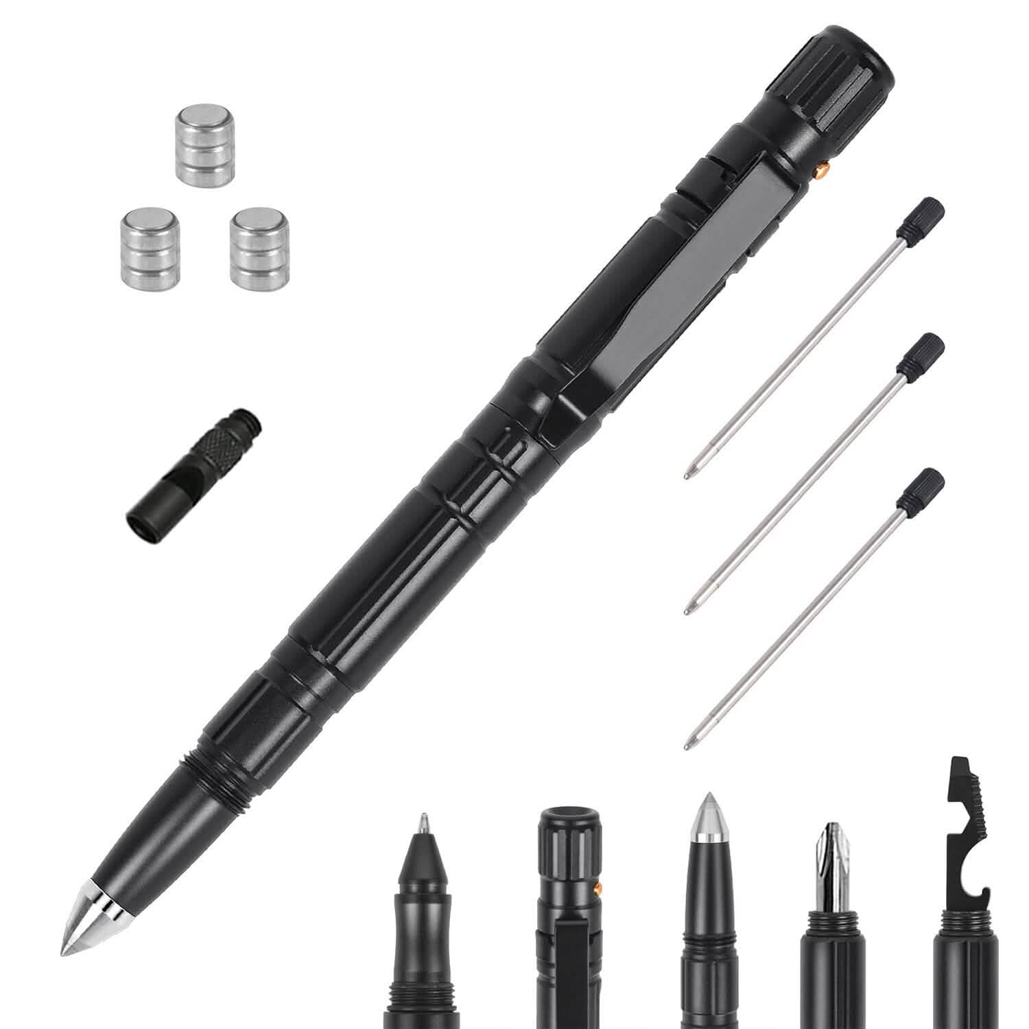 11-in-1 Tactical Pen Gear Set Tactical & Self Defense - Tophatter Daily Deals