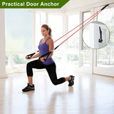 11-Piece Set: Resistance Bands Set Fitness Fitness & Exercise - Tophatter Daily Deals