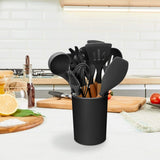 11-Piece: Silicone Cooking Utensil Set Kitchen Tools & Gadgets - Tophatter Daily Deals