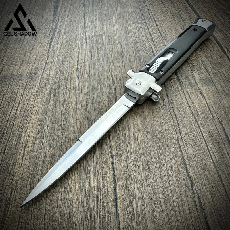 11" The Don Massive AKC Italian Stiletto-GS111 Black KNIVES - Tophatter Daily Deals