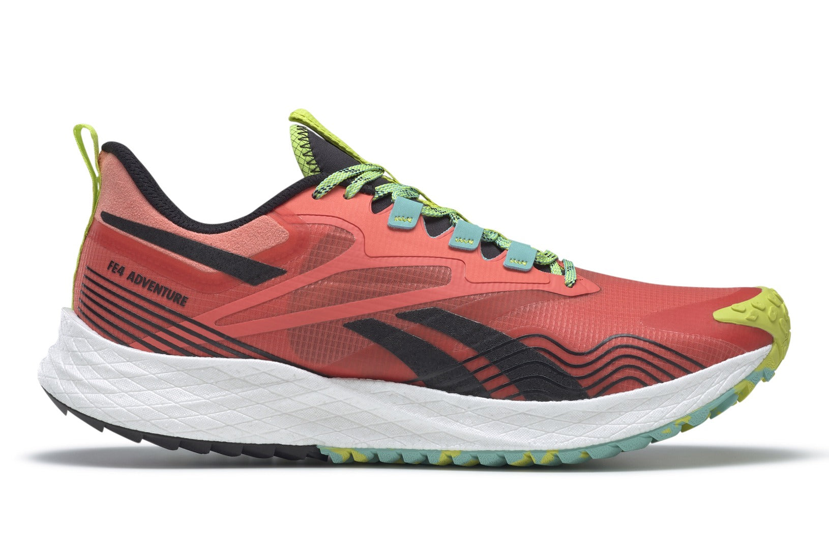 Reebok Men's Floatride Energy 4 Adventure Shoes - Smorfl/Inflil/Aciyel Smorfl Inflil Aciyel Footwear - Tophatter Daily Deals