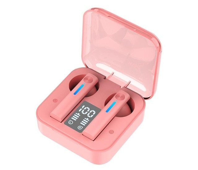 Bluetooth earphone Pink 0 - Tophatter Daily Deals