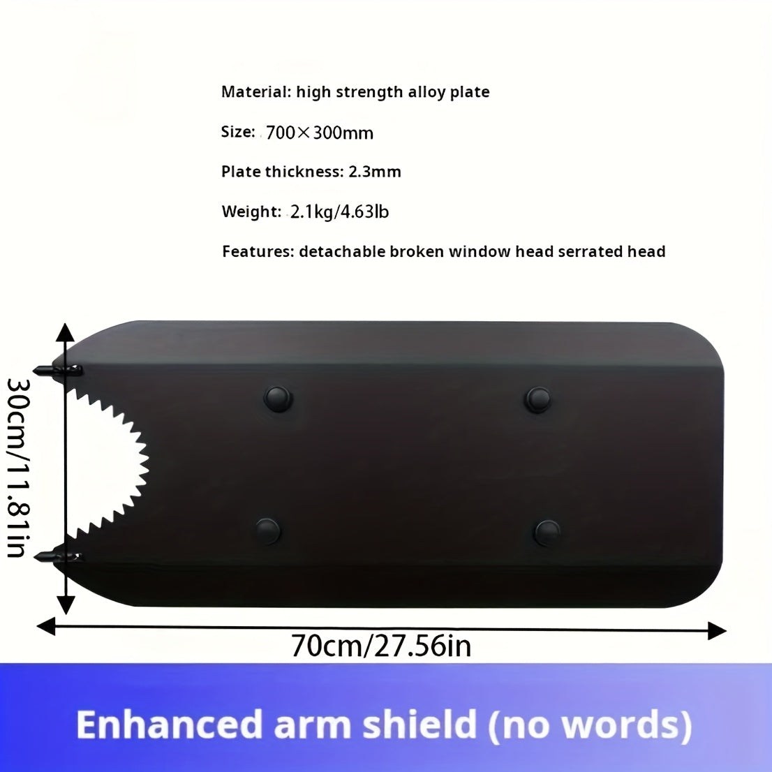 U-Shaped Hunting Guard Plate with Strap Support Hunting & Shooting Protective Gear - Tophatter Daily Deals