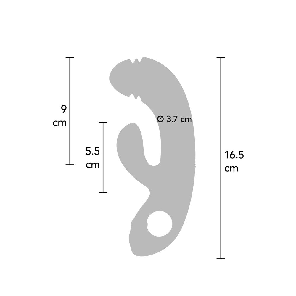 Xocoon Harmony DualTouch G Spot Vibrator With Air Tech > Vibrators > Ladies > Rabbit Multi - Tophatter Daily Deals