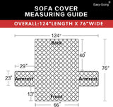 Water Resistant Reversible Couch Cover - Comes in 3 Sizes & 4 Colors! Furniture & Decor - Tophatter Daily Deals