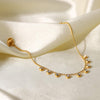 Zircon 18K Gold-Plated Necklace Necklaces - Tophatter Daily Deals