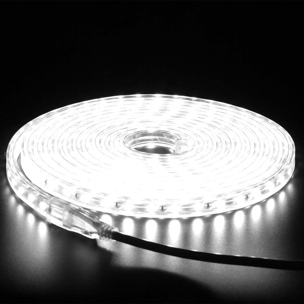 110V LED Strip Light Cool White Indoor Lighting - Tophatter Daily Deals