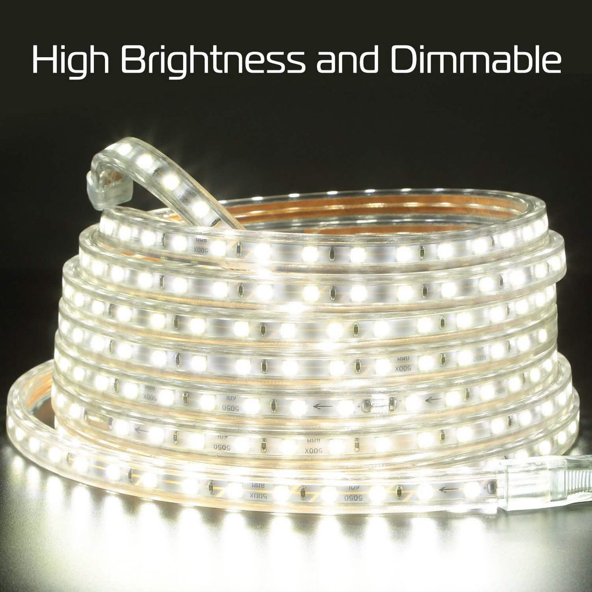 110V LED Strip Light Indoor Lighting - Tophatter Daily Deals