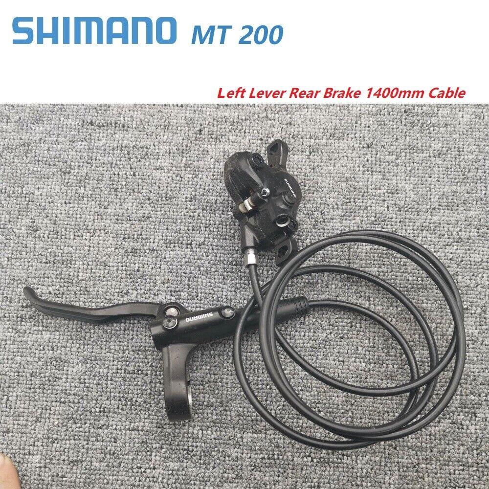 MTB Disc Brake Set - MT200 Bike Brake Hydraulic Disc Oil Brakes with Lever Set Pre-Filled Rear Right Cycling - Tophatter Daily Deals