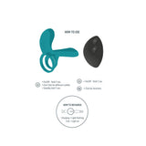 Xocoon Couples Vibrator Ring – Remote-Controlled Couples Vibrator > Sex Toys > Couples Toys - Tophatter Daily Deals