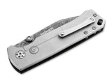 Boker Tiger - Damascus Blade - Black Burlap Micarta Handles - 111103DAM Knives - Tophatter Daily Deals
