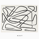 Black And White Line End Table Mat H 0 - Tophatter Daily Deals