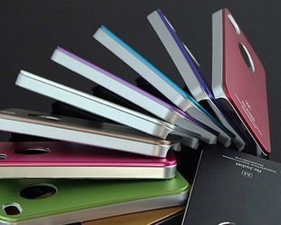 Air Jacket Aluminum Metal Case Cover Skin Metallic Protector For Apple IPHONE 5| Color| BROWN - TOPHATTER'S ARMORY DEALS Collectible Weapons - Tophatter Daily Deals
