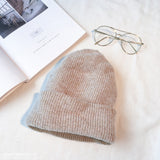 Autumn Winter Rabbit Hair Winter Skullies Hat Khaki 0 - Tophatter Daily Deals