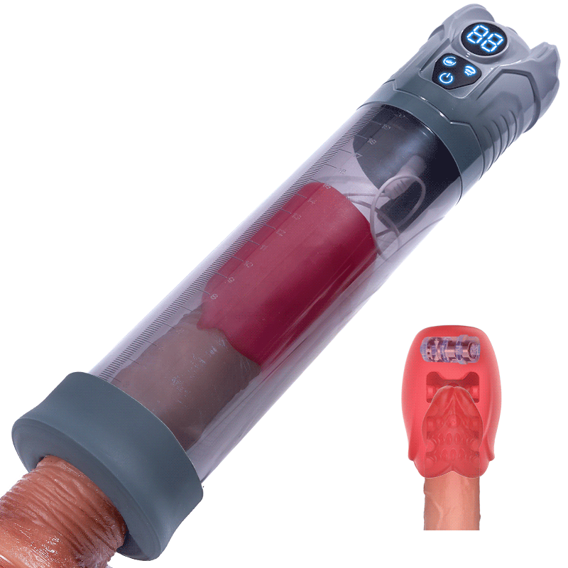 Acmejoy GrowPlus - Train & Please Penis Pumps 5 Sucking Blowjob 7 Vibrations Penis Pumps - Tophatter Daily Deals