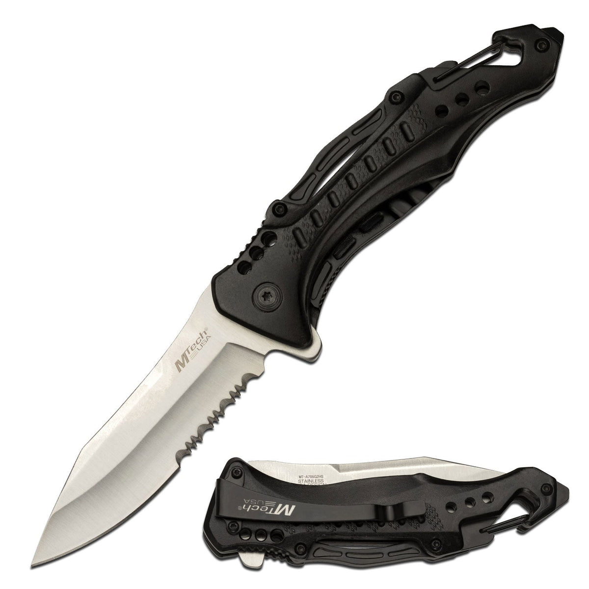 MTECH USA SPRING ASSISTED KNIFE - Tophatter Daily Deals