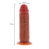 ToyJoy Get Real Silicone Foreskin Dong 7.5 Inch – Dual Density Dong > Dildos > Realistic Dildos - Tophatter Daily Deals