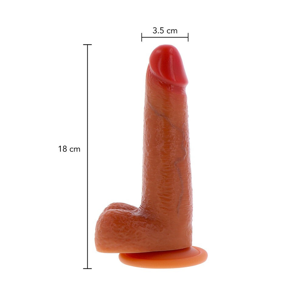 ToyJoy Get Real Silicone Foreskin Slide Dual Density Dildo > Dildos > Realistic Dildos - Tophatter Daily Deals