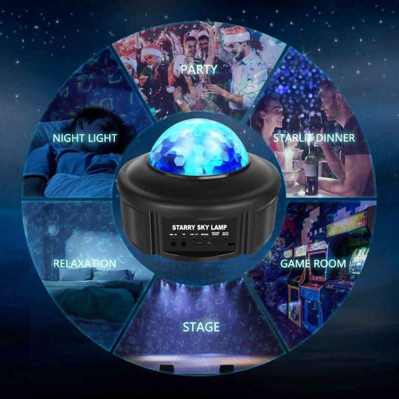Bluetooth Music Starry Sky Projector 0 - Tophatter Daily Deals