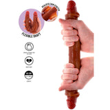 ToyJoy Silicone Foreskin Double Dong 13.7 Inch Silicone Dong > Dildos > Double Dildos - Tophatter Daily Deals