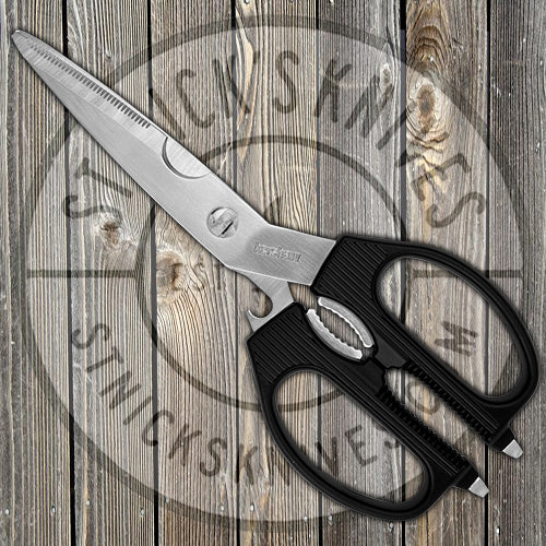 Kershaw Knives Taskmaster Shears 2 - Black FRN Handle - Stainless Blades - 1121 Outdoor Tools - Tophatter Daily Deals