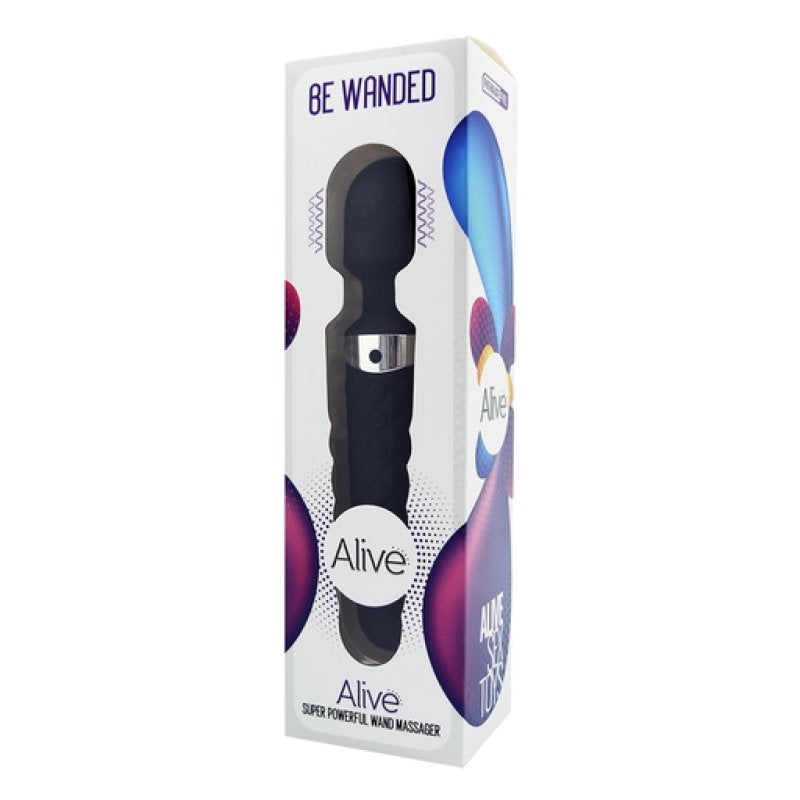 Alive Be Wanded – Splashproof Mini Wand Massager 20cm Handheld > Sex Toys For Ladies > Clitoral Vibrators and Stimulators - Tophatter Daily Deals