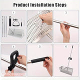 Adjustable Metal Beach Sifter Rake Tool Outdoor Recreation > Camping > Camp Safety Equipment - Tophatter Daily Deals